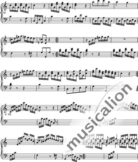 Weigel, Philipp Jacob : Variationen (46) - Klavier:4