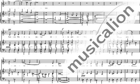 Bruckner, Anton: Ave Maria - Solo>Alt+Klavier:1