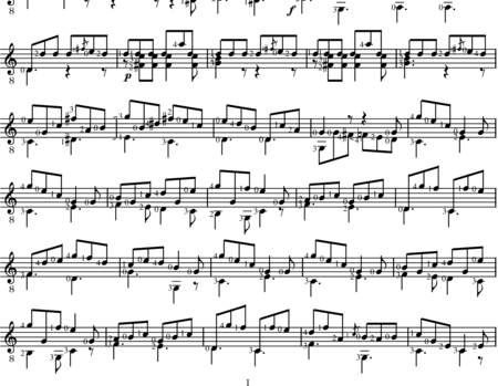 Carcassi, Matteo: Rondo No.16 - Guitar:1
