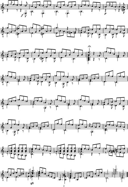 Carcassi, Matteo: Rondo No.16 - Guitar:2