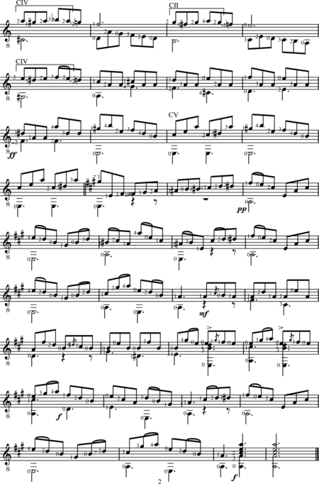 Carcassi, Matteo: Rondo Nr. 14 - Gitarre:2