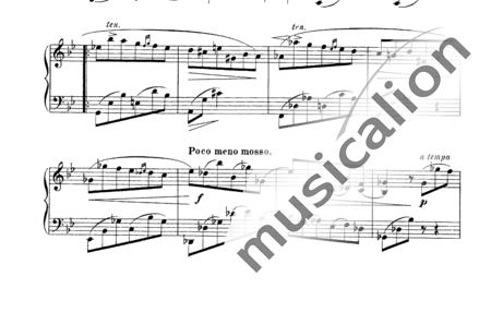 Arenski, Anton Stepanowitsch: Arabeske Nr. 3 - Klavier:1