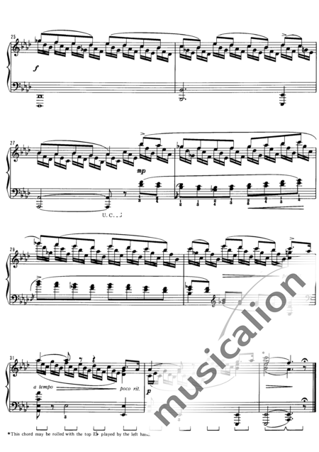 Arenski, Anton Stepanowitsch: Etüde Nr.11 - Klavier:4