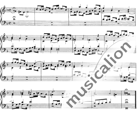 Froberger, Johann Jakob: Capriccio No. 5 - Organ:2