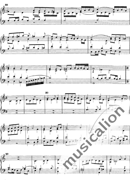 Froberger, Johann Jakob: Capriccio No. 18 - Organ:2