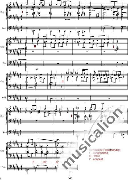 Gleffe, Eckard: Dialogue für Orgel - Orgel>mPed:2