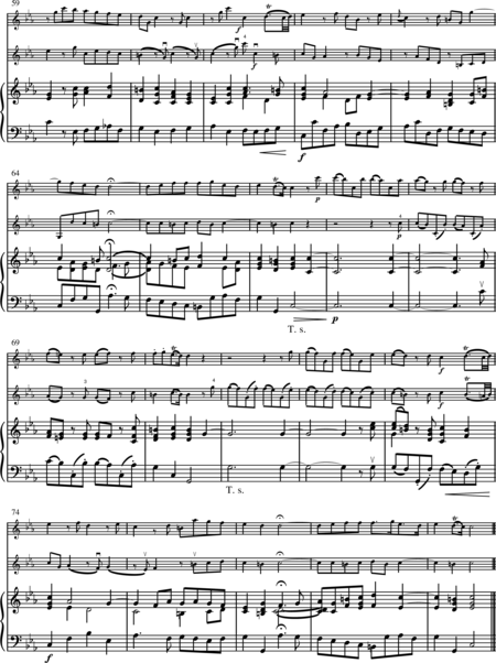 Händel, Georg Friedrich: Triosonate in c-moll - Flöte 2+Klavier:7