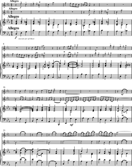 Händel, Georg Friedrich: Triosonate in c-moll - Flöte 2+Klavier:11