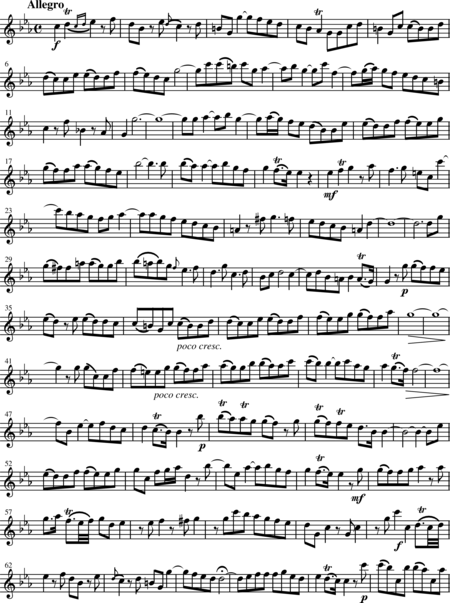 Händel, Georg Friedrich: Triosonate in c-moll - Flöte 2+Klavier:20