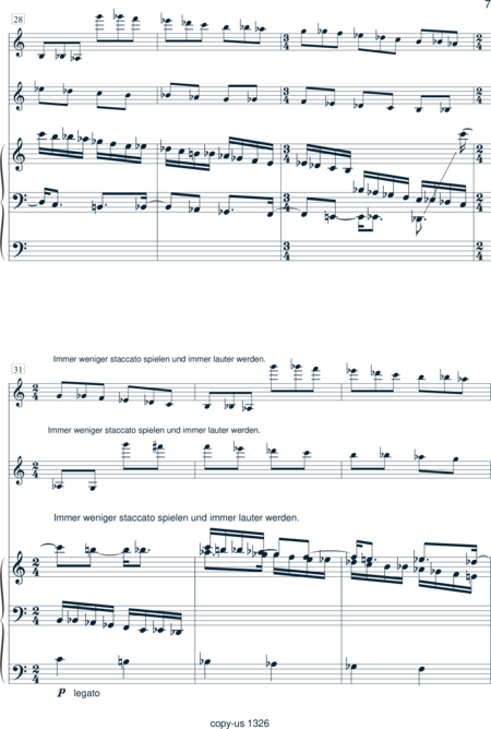 Peters-Rey, Gregor: Gedanken - Violine 2+Orgel:6
