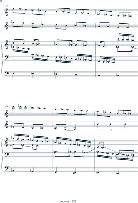 Peters-Rey, Gregor: Gedanken - Violine 2+Orgel:7