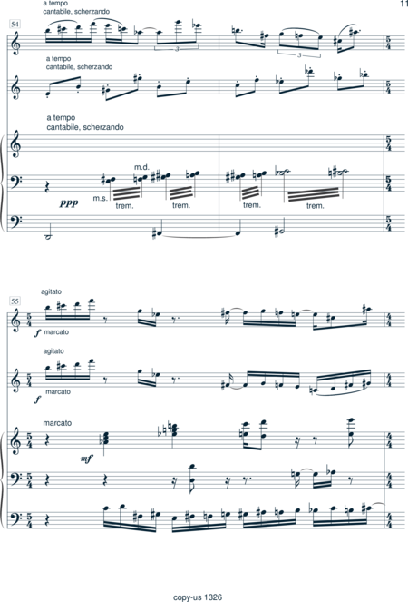 Peters-Rey, Gregor: Gedanken - Violine 2+Orgel:10