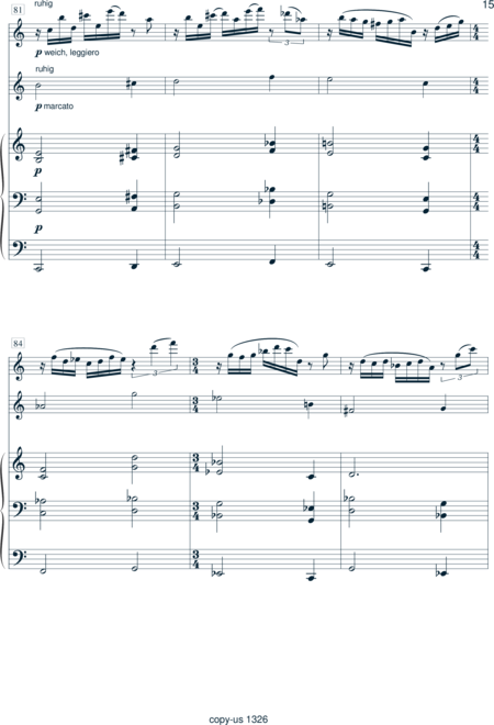 Peters-Rey, Gregor: Gedanken - Violine 2+Orgel:14