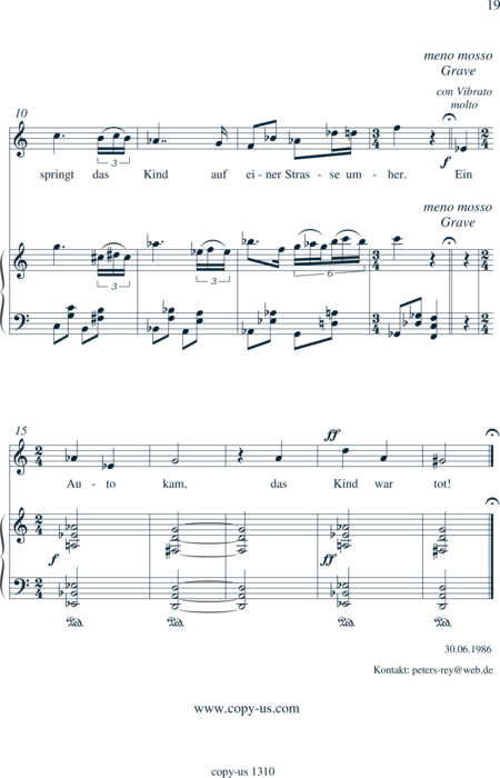 Peters-Rey, Gregor: Nachdenklich - Solo>Sop+Klavier:18