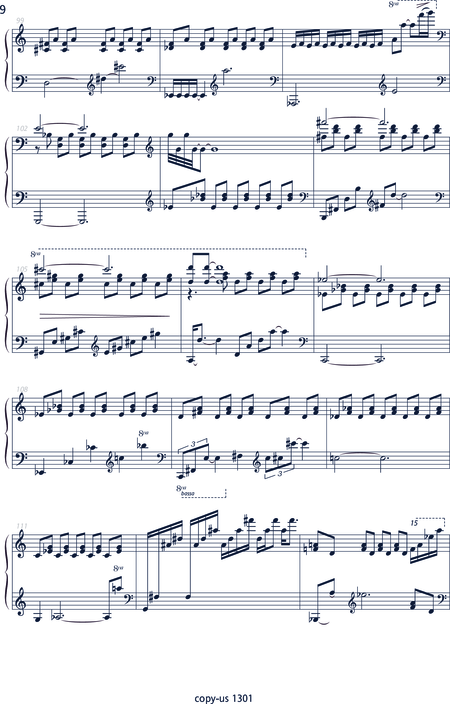 Peters-Rey, Gregor: Zeit - Klavier:8