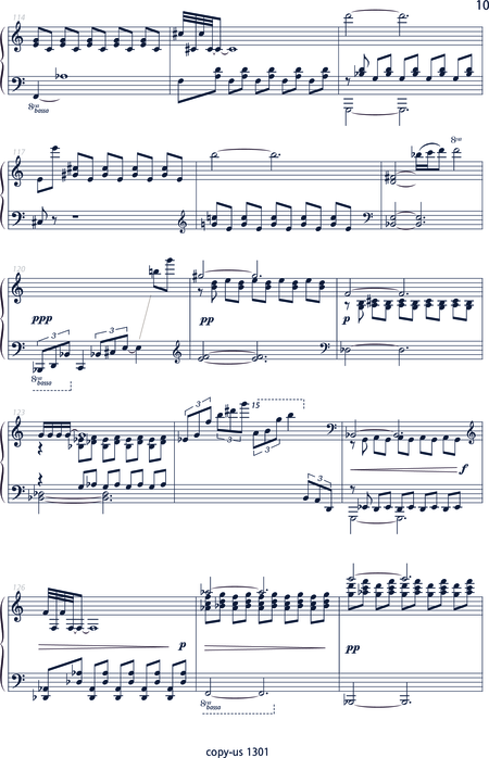 Peters-Rey, Gregor: Zeit - Klavier:9
