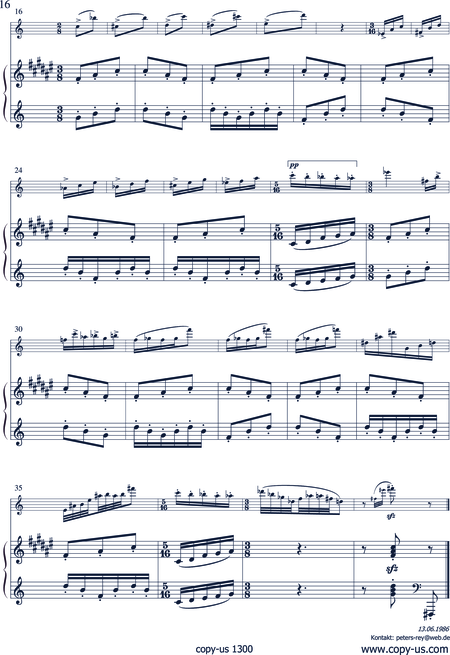 Peters-Rey, Gregor: Suite - Flöte+Klavier:15
