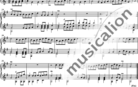 Corrette, Michel : Un jour Dieu se résolut No. 3 - Organ:1