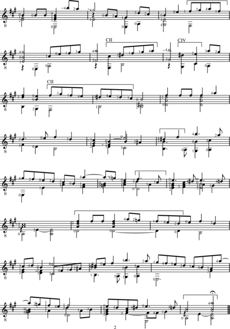Cutting, Francis: Almain - Gitarre:2