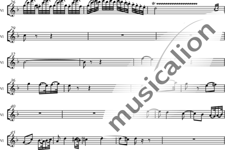 Mozart, Wolfgang Amadeus: Andante in F für eine Orgelwalze - Flöte+Klar+[Vl+Vla]:1