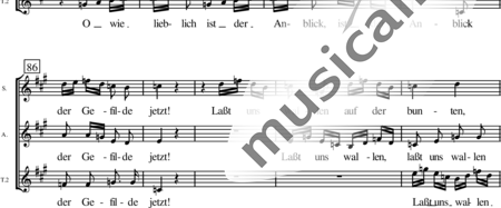 Haydn, (Franz) Joseph: Die Jahreszeiten: Chor Nr. 8 "O wie lieblich ist der Anblick" - Chor>SATT:1