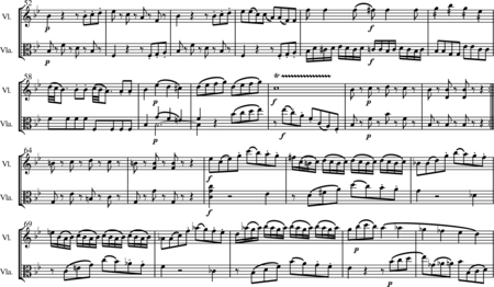 Blees, Ulrich: Duetto per Violine e Viola 1. Satz - Violine+Viola:2