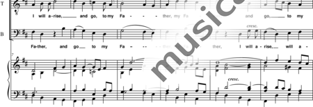 Wood, Charles: I Will Arise - Chor>SATB+Orgel:1