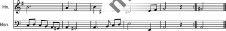 McDonald, John: Minueto - Oboe+Fg+Cr:1
