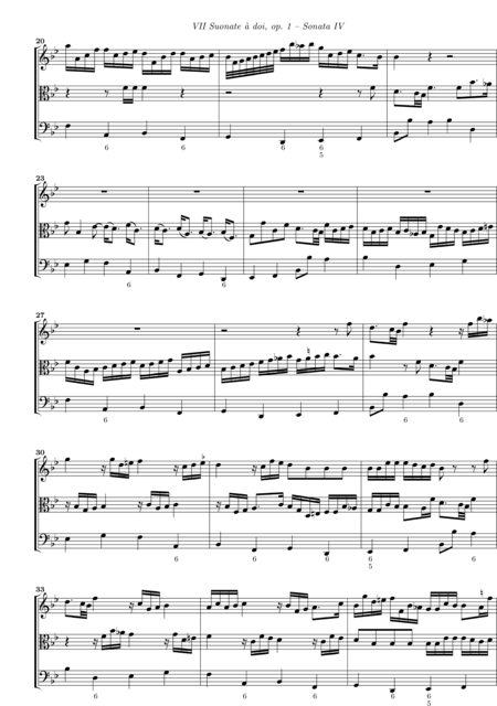 Buxtehude, Dietrich: Sonata 4 - Violine+Viola+Kb:2
