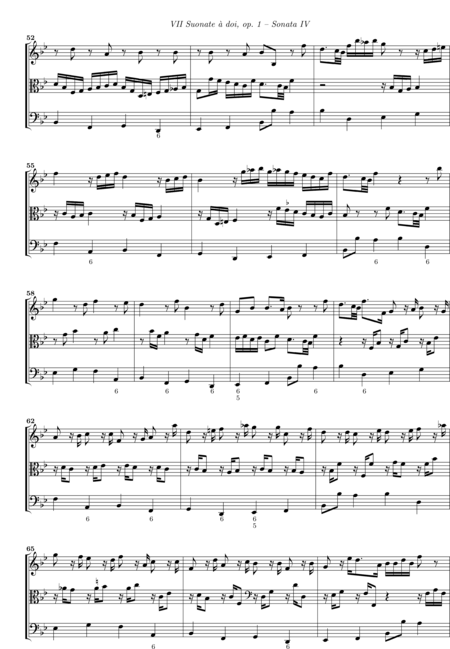 Buxtehude, Dietrich: Sonata 4 - Violine+Viola+Kb:4