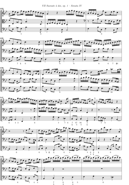 Buxtehude, Dietrich: Sonata 4 - Violine+Viola+Kb:9