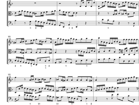 Buxtehude, Dietrich: Sonata 6 - Violine+Viola+Kb:1