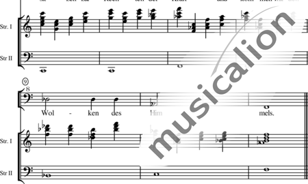 Sawitzky, Raphael: Passion - Ich bin´s (Markus 14) - Solo>Bass+BC+[Vl2+Vla+Vc]:1