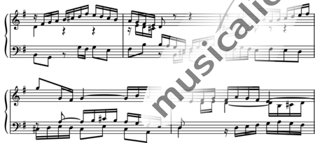 Bach, Johann Sebastian: Variation 12 - Klavier:1