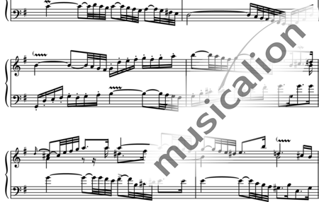 Bach, Johann Sebastian: Variation 16 - Klavier:1