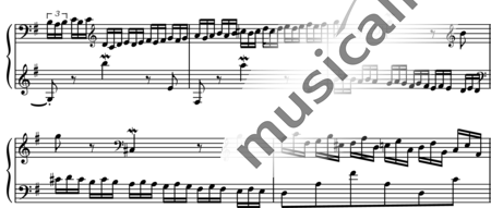 Bach, Johann Sebastian: Variación 20 - Piano:1