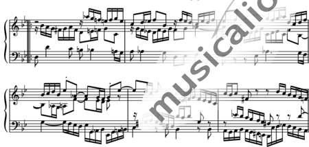 Bach, Johann Sebastian: Variation 21 - Klavier:1