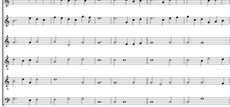 Brade, William: Galliard (Nr. 27) - Blockflöte 6:1
