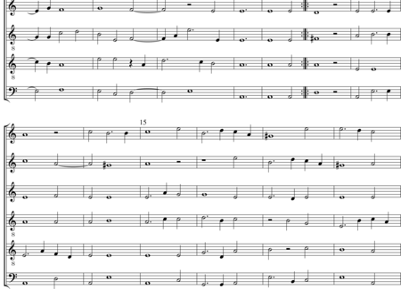 Brade, William: Galliard (Nr. 29) - Blockflöte 6:1