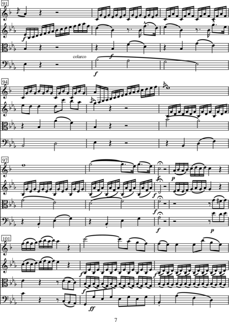 Stamitz, Karl: Quartett Es-Dur - Klarinette+[Vl+Vla+Vc]:7