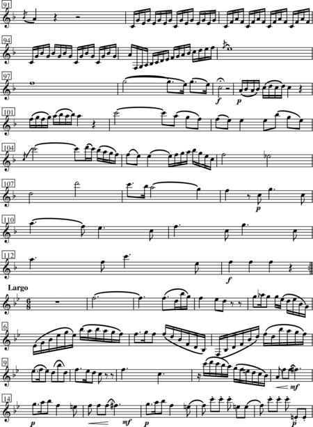 Stamitz, Karl: Quartett Es-Dur - Klarinette+[Vl+Vla+Vc]:22