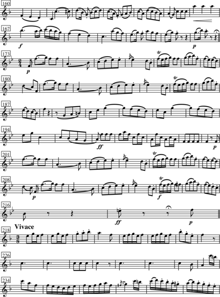 Stamitz, Karl: Quartett Es-Dur - Klarinette+[Vl+Vla+Vc]:25