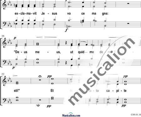 Haydn, (Johann) Michael: Tenebrae factae sunt  - Choir>SATB:1