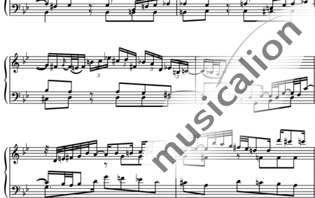 Bach, Johann Sebastian: Variation 25 - Klavier:1