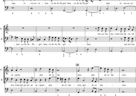 Schütz, Heinrich: Aufer immensam - Chor>SATB:1