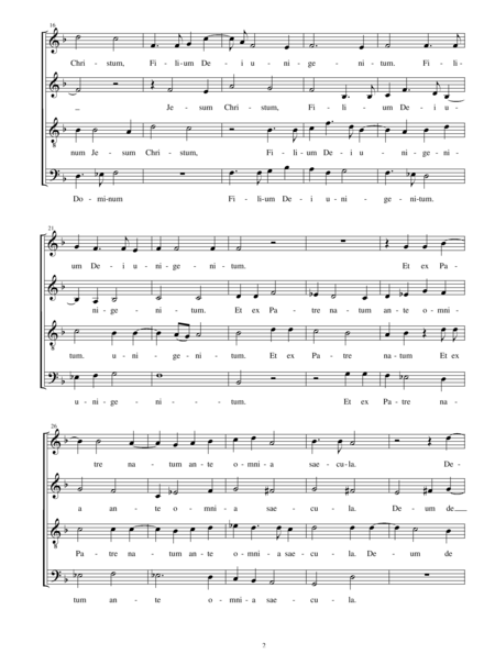 Scarlatti, Domenico: Messa quatuor vocum (Part 3: Credo) - Choir>SATB:2