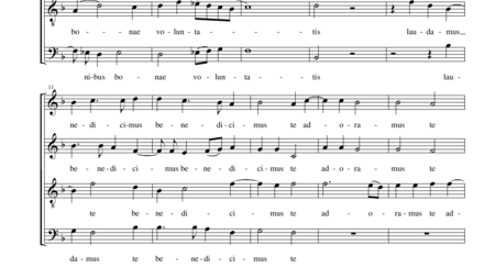 Scarlatti, Domenico: Messa quatuor vocum (Part 2: Gloria) - Choir>SATB:1