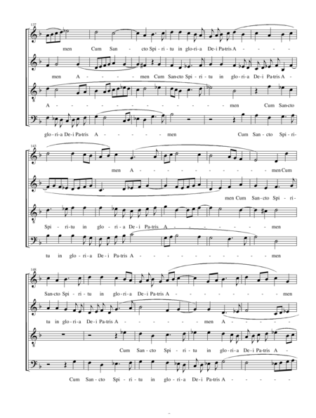 Scarlatti, Domenico: Messa quatuor vocum (Part 2: Gloria) - Choir>SATB:9