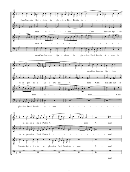 Scarlatti, Domenico: Messa quatuor vocum (Part 2: Gloria) - Choir>SATB:10