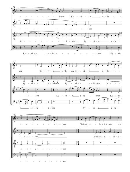 Scarlatti, Domenico: Messa quatuor vocum (Part 1: Kyrie) - Choir>SATB:2